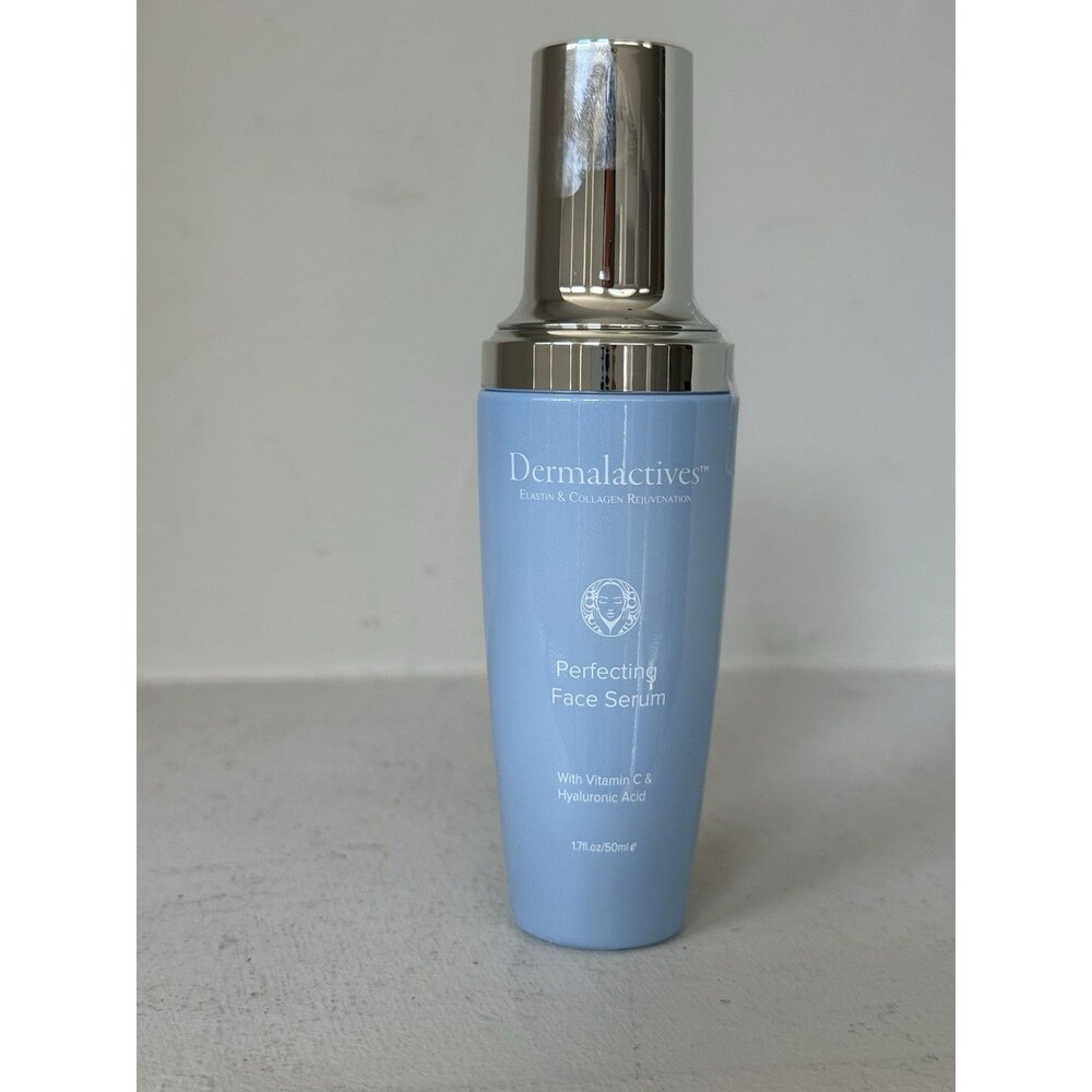 Dermalactives Perfecting Face Serum Vitamin C Hyaluronic Acid 1.7 oz / 50ml New